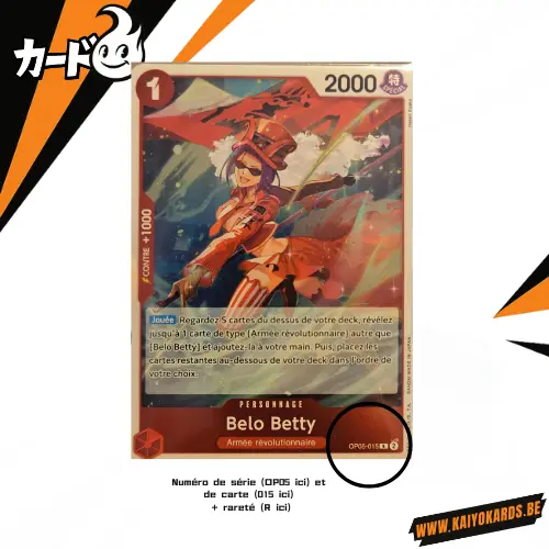 One Piece OP-01 Belgique – Cartes japonaises et françaises authentiques