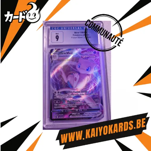 Carte Pokemon - (CGC 9) MEW VMAX 2021